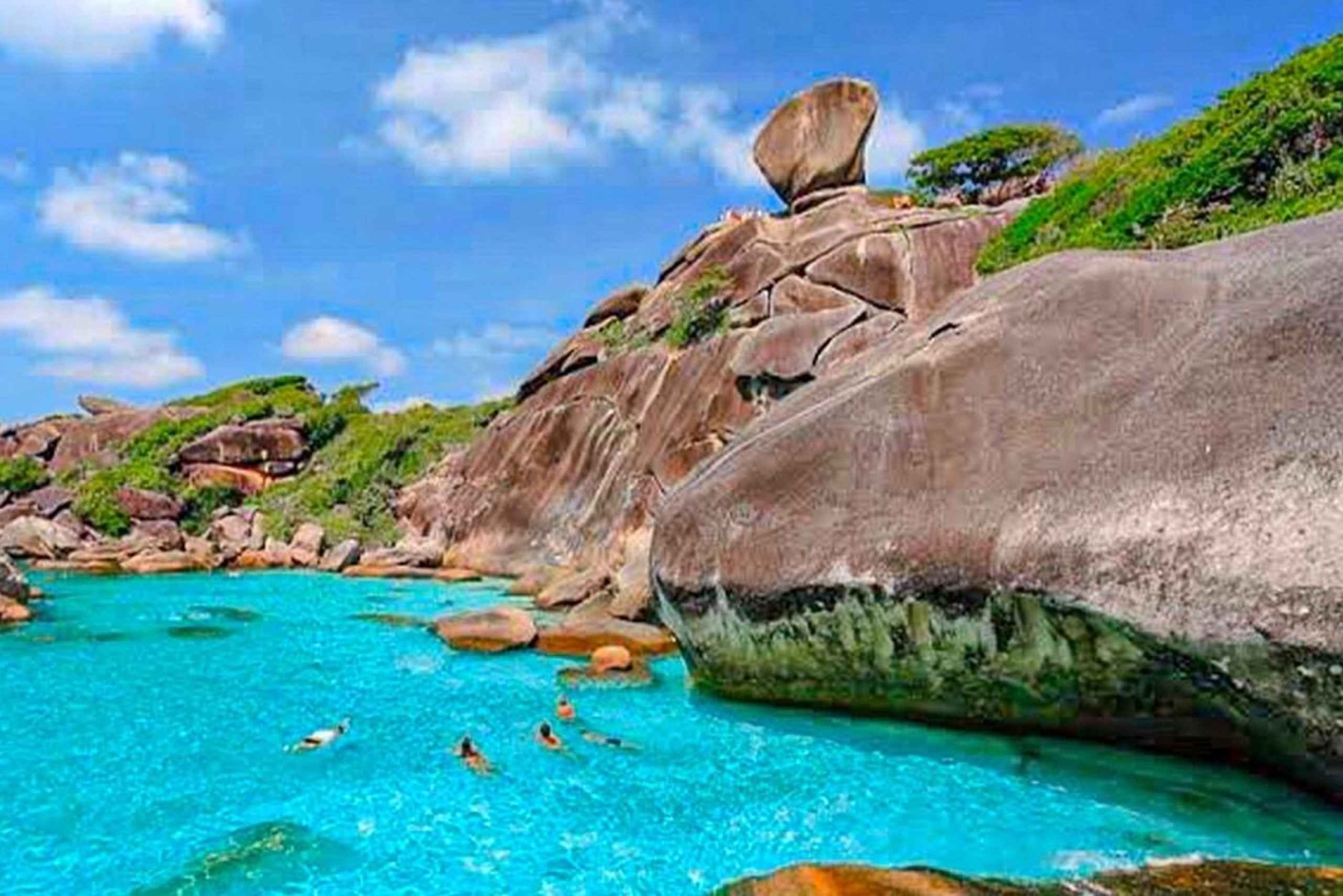 Von Khao Lak & Phuket: Ausflug zu den Similan Inseln mit dem Schnellboot