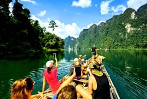 Desde Phuket o cualquier otro lugar: tour de 3 días por el lago Cheow Lan.