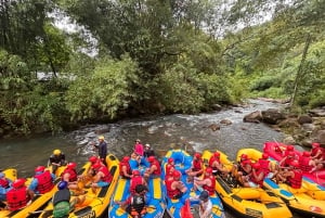 De Phuket: 5KM Rafting & ATV & Zipline & Alimentação de elefantes