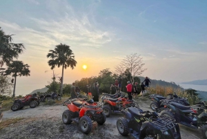 Von Phuket aus: ATV-Aussichtsrouten mit Blick auf Karon und Patong