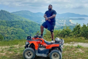 Von Phuket aus: ATV-Aussichtsrouten mit Blick auf Karon und Patong