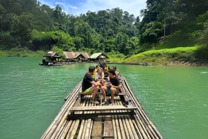 Z Phuket 2-dniowa wycieczka z przewodnikiem po jeziorze Cheow Lan z atrakcjami