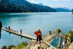 From Phuket: Cheow Lan Lake Overnight Resort Stay with Meals