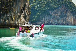 Desde la ciudad de Phuket: Aventura en la isla de James Bond en lancha rápida