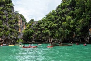 Da cidade de Phuket: aventura na ilha James Bond em lancha