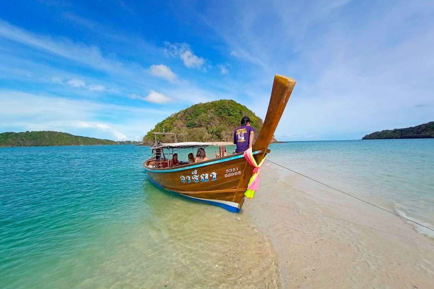푸켓 출발: 코럴 아일랜드 프라이빗 롱테일 보트 투어