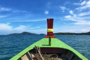 Von Phuket aus: Coral Island Private Longtail Boat Tour