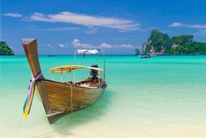 Von Phuket aus: Coral Island Private Longtail Boat Tour