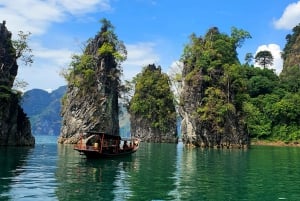 Von Phuket aus : Erkunde den Cheow Lan See Khao Sok : Alles inbegriffen