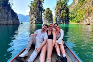 푸켓 출발: 푸타완에서의 점심 식사와 함께 초우란 호수 탐험