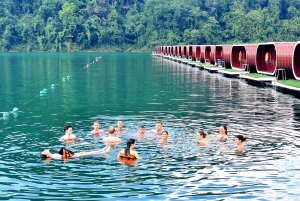 푸켓 출발: 푸타완에서의 점심 식사와 함께 초우란 호수 탐험