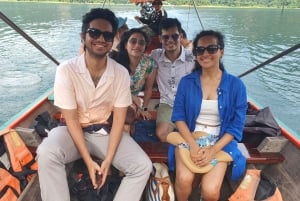 푸켓 출발: 푸타완에서의 점심 식사와 함께 초우란 호수 탐험