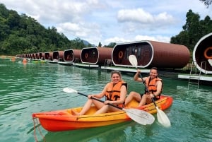 푸켓 출발: 푸타완에서의 점심 식사와 함께 초우란 호수 탐험