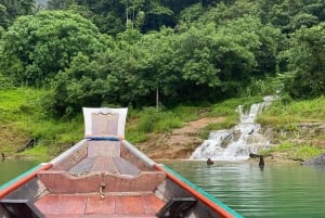 푸켓 출발: 푸타완에서의 점심 식사와 함께 초우란 호수 탐험