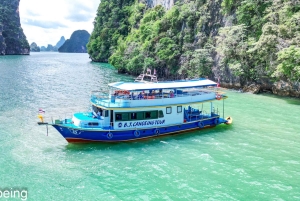 푸켓 출발 : 제임스 본드 섬 빅보트 & 카누 어드벤처