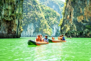 푸켓 출발 : 제임스 본드 섬 빅보트 & 카누 어드벤처