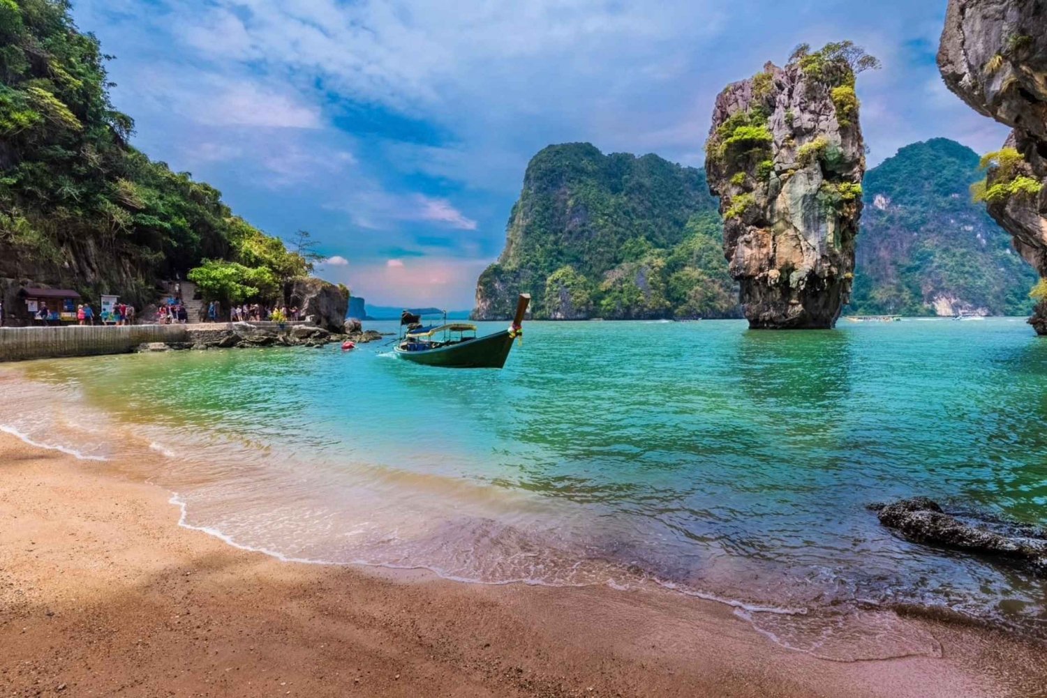 Fra Phuket: James Bond-øya med hurtigbåt på dagstur