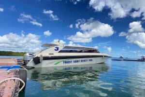 Depuis Phuket : L'île de James Bond en excursion d'une journée en hors-bord