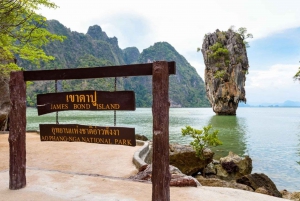 From Phuket: James Bond Island & Canoe Tour by Longtail Boat