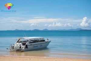 A partir de Phuket: Excursão de lancha rápida à Ilha James Bond e canoagem