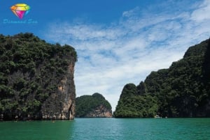A partir de Phuket: Excursão de lancha rápida à Ilha James Bond e canoagem