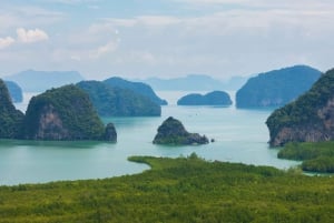 Fra Phuket: James Bond-øytur med grottepadling