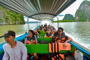 Z Phuket: wycieczka Longtail po Jamesie Bondzie i zatoce Phang Nga