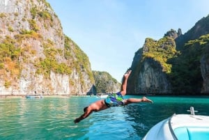 プーケット：ピピ島、マヤ湾、カイ島、ビュッフェランチ