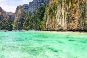 Phuket: Phi Phi, Maya Bay og Khai Island med lunsjbuffé