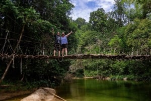 Fra Phuket: Khao Lak ATV, zipline, rafting og dyrelivstur