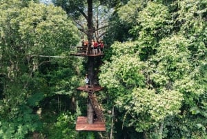 Fra Phuket: Khao Lak ATV, zipline, rafting og dyrelivstur