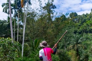 Fra Phuket: Khao Lak ATV, zipline, rafting og dyrelivstur