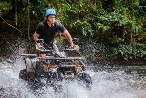 From Phuket: Khao Lak ATV, Zipline, Rafting & Wildlife Tour