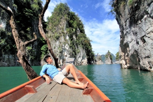 From Phuket: Khao Sok Lake Sightseeing With Kayaking