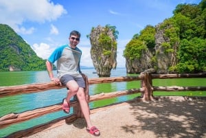 Au départ de Phuket : Baie de Phang Nga 6 - Canoë sur les îles en bateau rapide