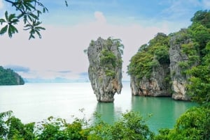 Au départ de Phuket : Baie de Phang Nga 6 - Canoë sur les îles en bateau rapide