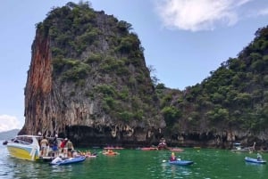Au départ de Phuket : Baie de Phang Nga 6 - Canoë sur les îles en bateau rapide