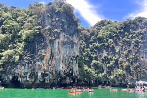 Au départ de Phuket : Baie de Phang Nga 6 - Canoë sur les îles en bateau rapide