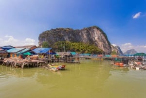 Desde Phuket: Excursión de Aventura en Catamarán por la Bahía de Phang Nga