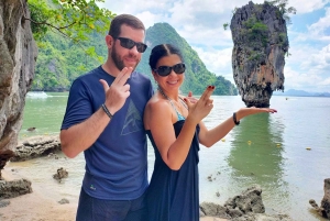 De Phuket: Passeio de Catamarã pela Baía de Phang Nga