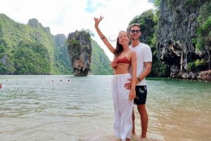 De Phuket: Passeio de Catamarã pela Baía de Phang Nga