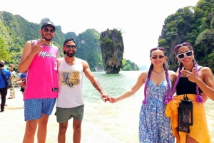 De Phuket: Passeio de Catamarã pela Baía de Phang Nga