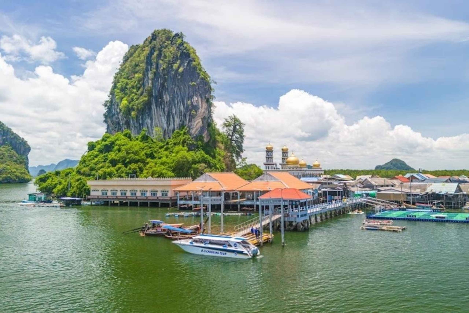 Desde Phuket: Bahía de Phang Nga y isla James Bond en lancha rápida