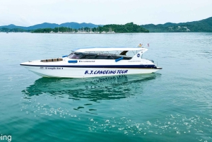 Desde Phuket: Bahía de Phang Nga y isla James Bond en lancha rápida