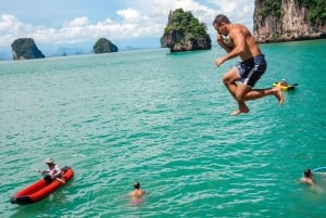 Z Phuket: jednodniowa wycieczka łodzią po zatoce Phanga Nga z lunchem