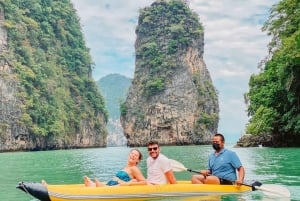 Z Phuket: jednodniowa wycieczka łodzią po zatoce Phanga Nga z lunchem