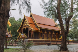 De Phuket: PhangNga, rafting em jangadas de bambu, templo e cascata