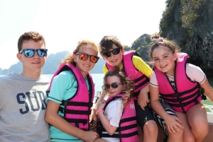 Phuketista: Phi Phi ja Khai-saaret pikaveneajelulla