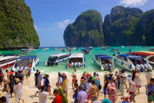 Fra Phuket: Speedbådstur til Phi Phi-øerne