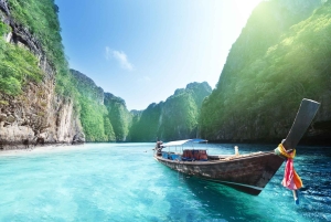 Fra Phuket: Speedbådstur til Phi Phi-øerne